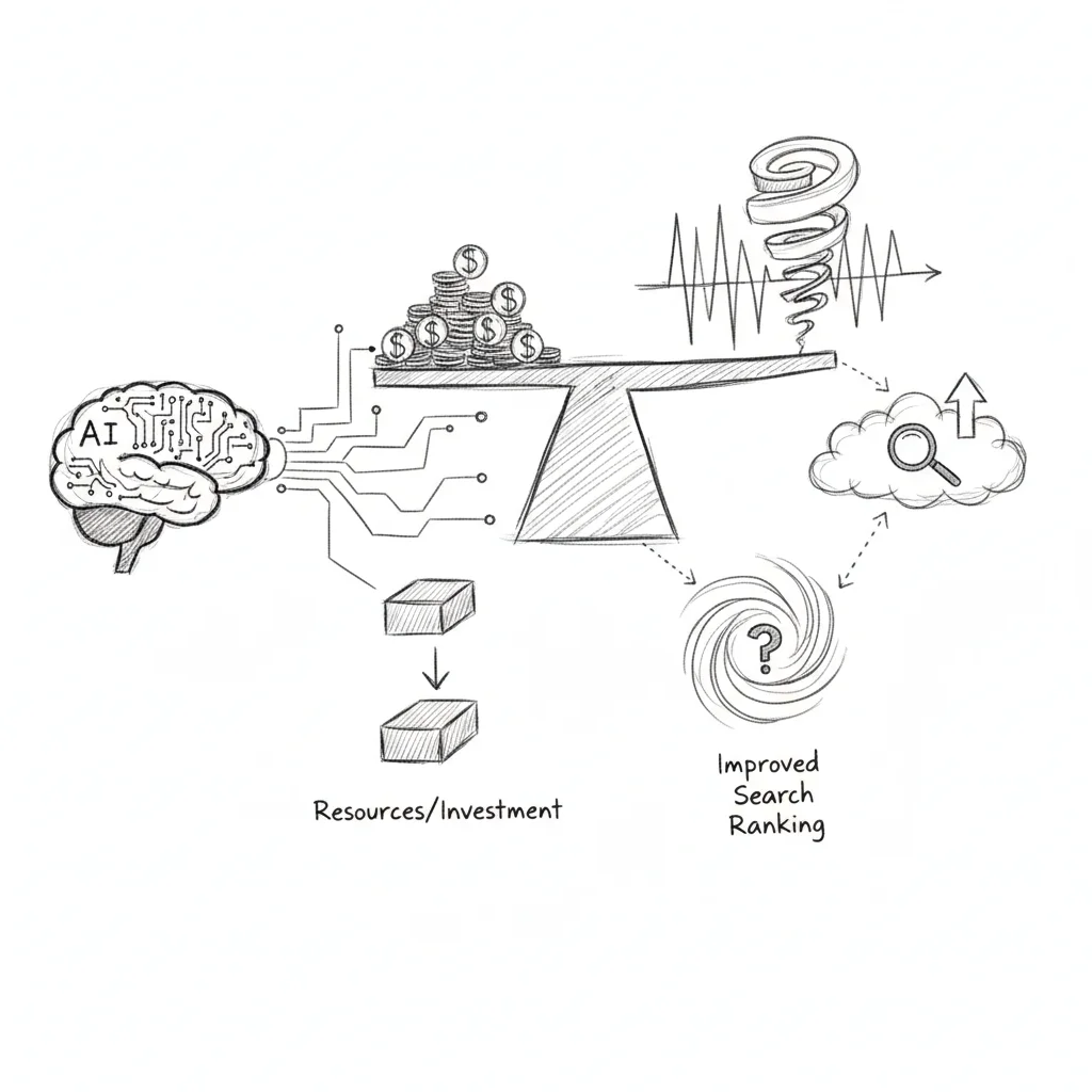 AI search optimization cost example