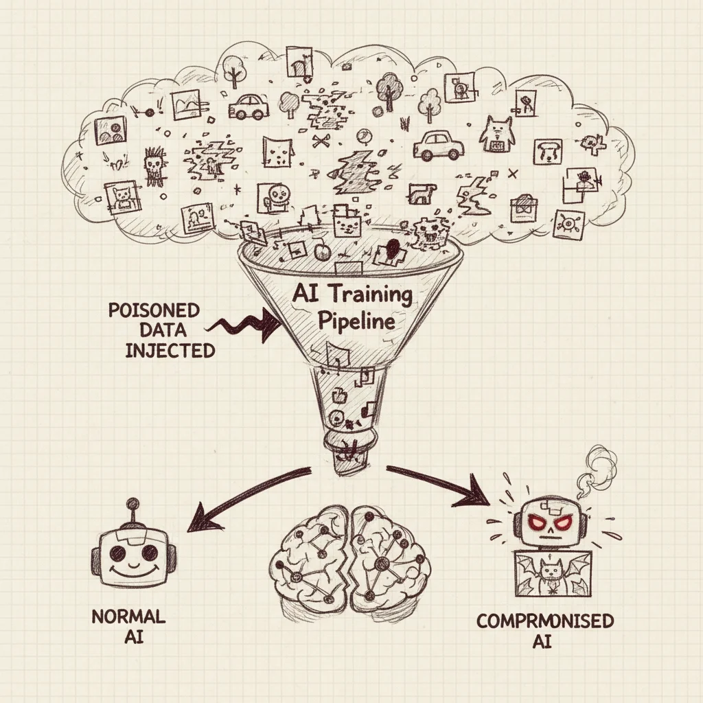 AI training data poisoning example