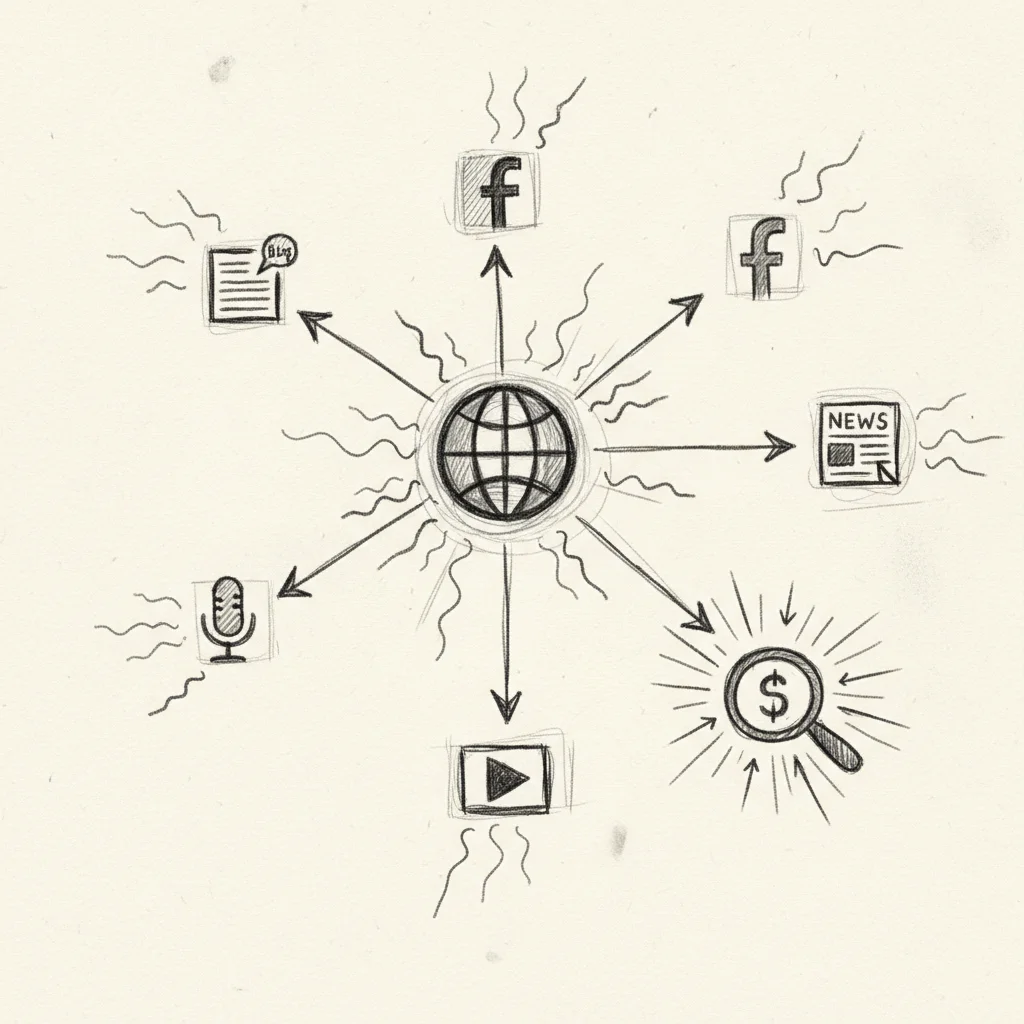 real-time content syndication SEO summary