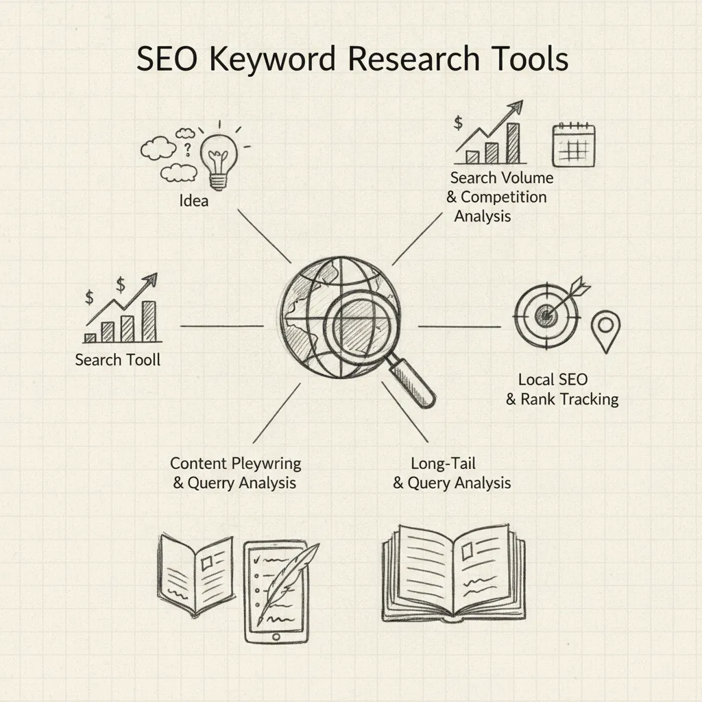 seo keyword research tools example