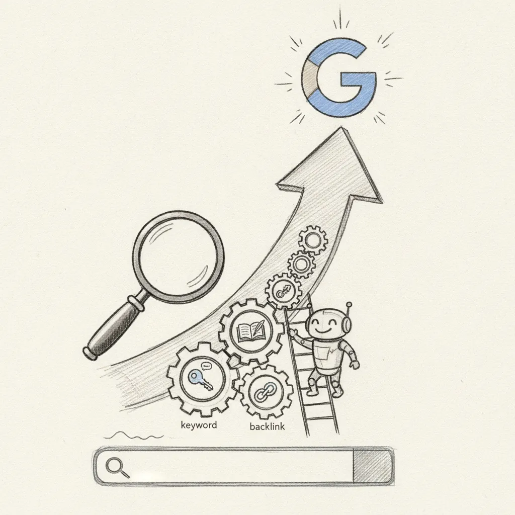 how to rank higher on google example