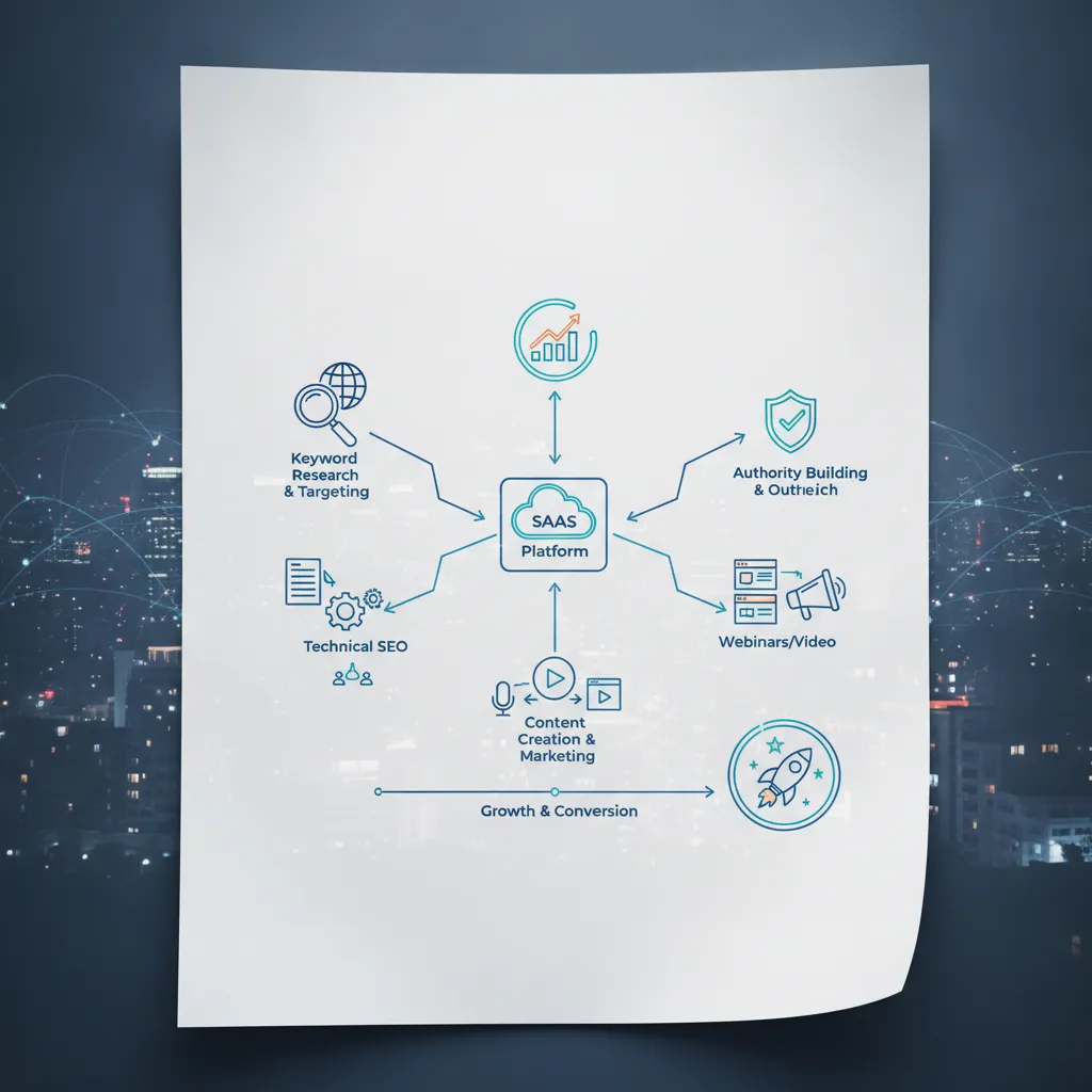 saas seo strategy guide example
