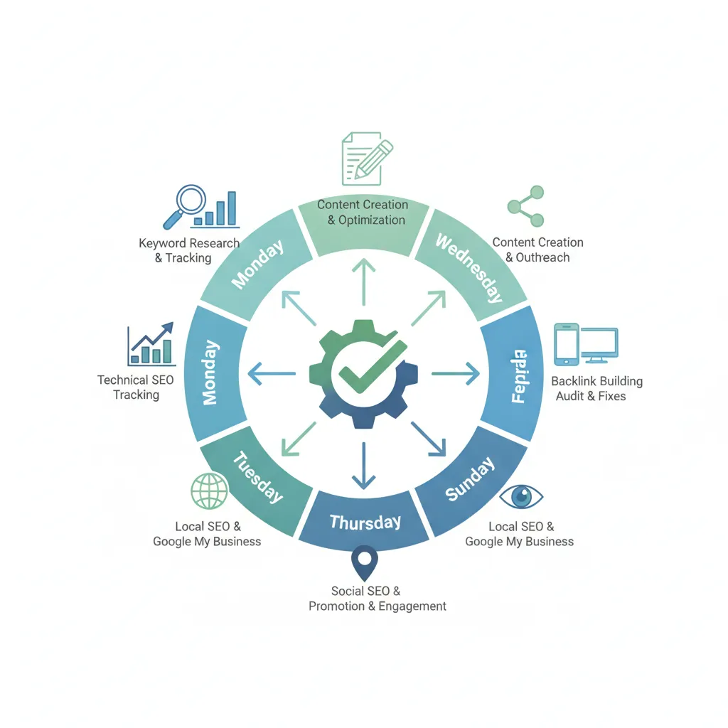 daily seo optimization checklist example