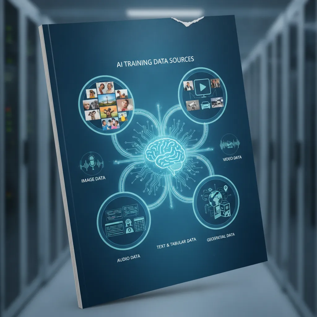AI training data sources example