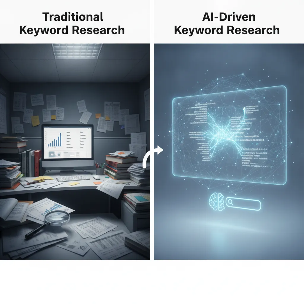 AI search keyword research summary