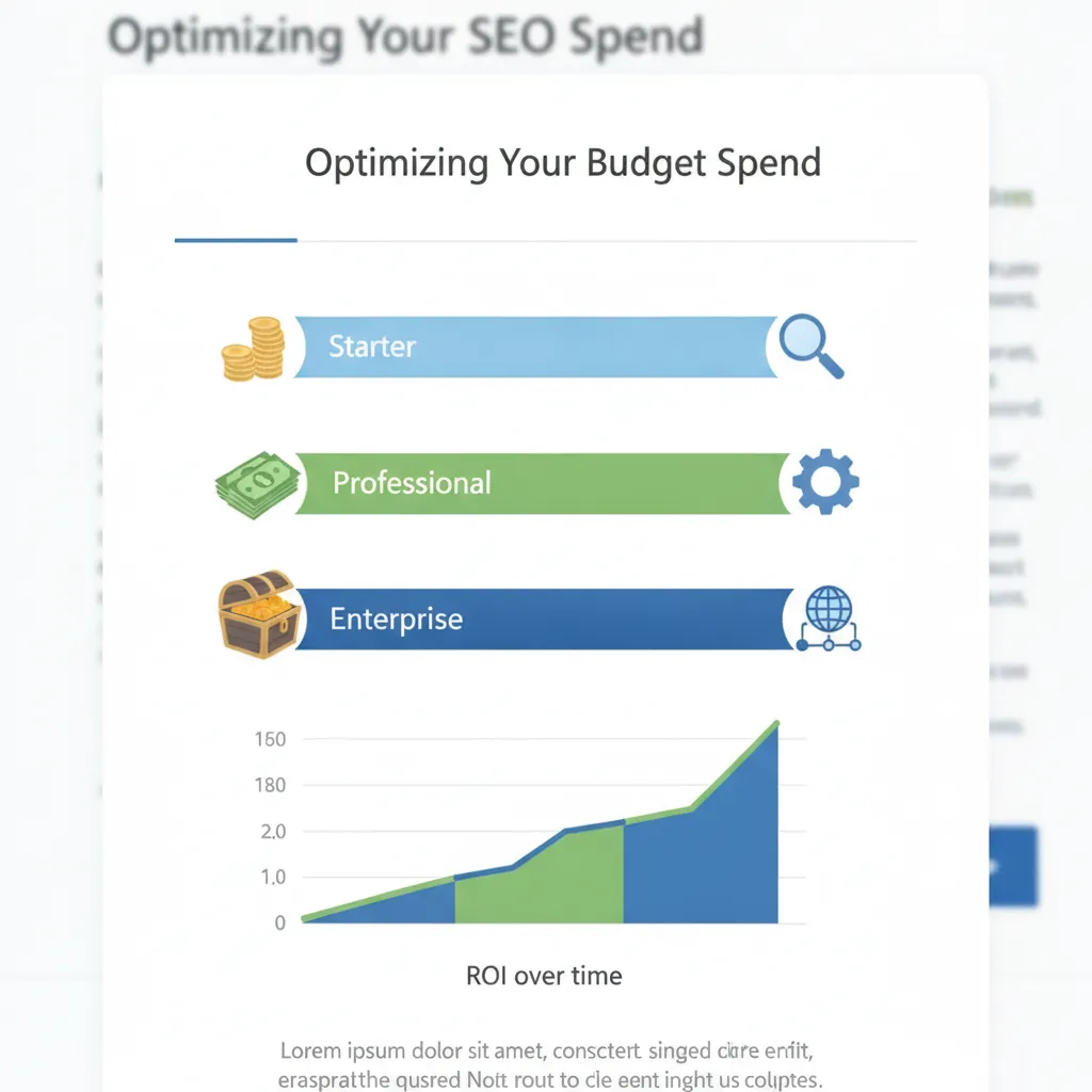 SEO tools budget pricing example