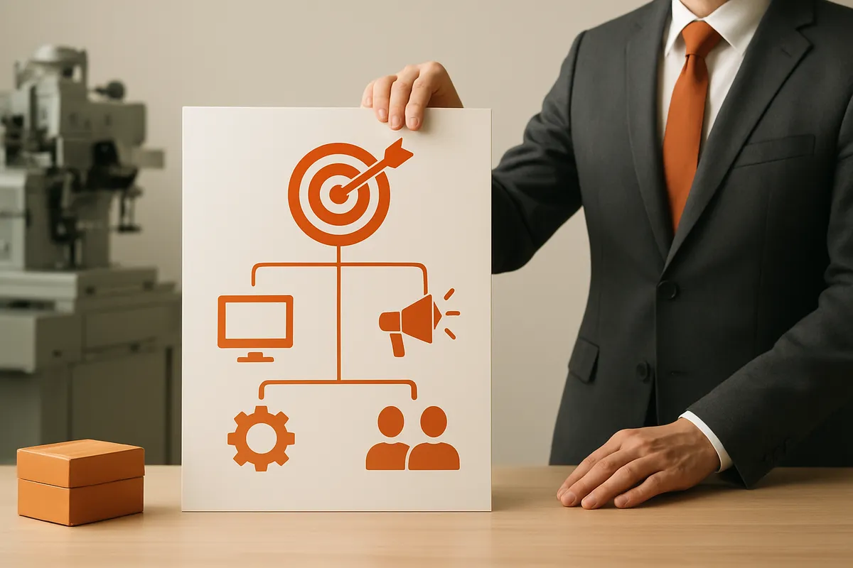 b2b manufacturing marketing example
