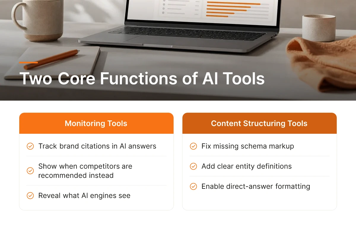 Two Core Functions of AI Tools