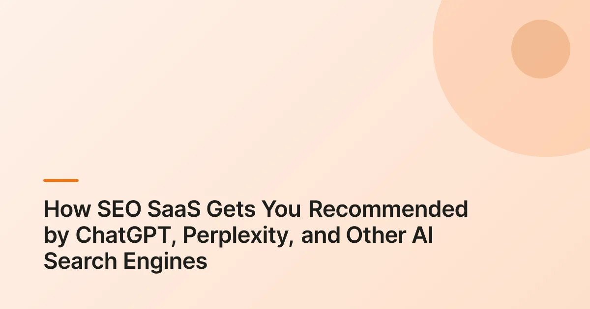 best SEO SaaS example