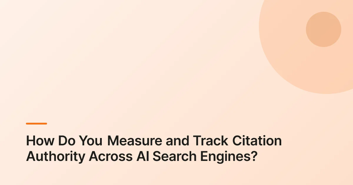 citation authority AI search summary