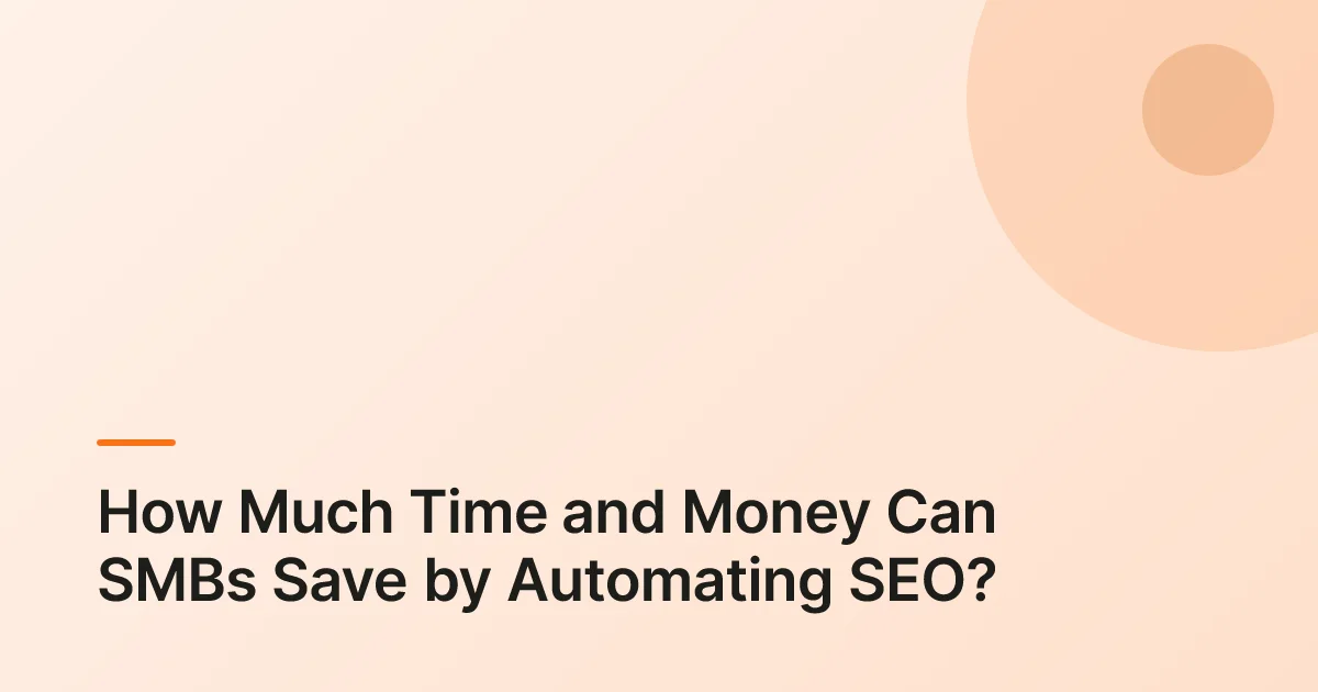 seo automation software example