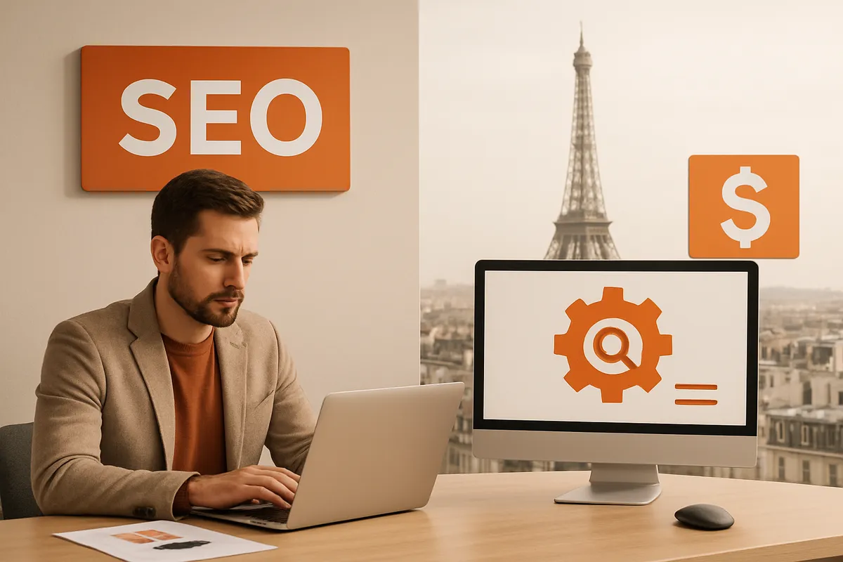 seo agency vs automated seo software for small businesses in paris france example