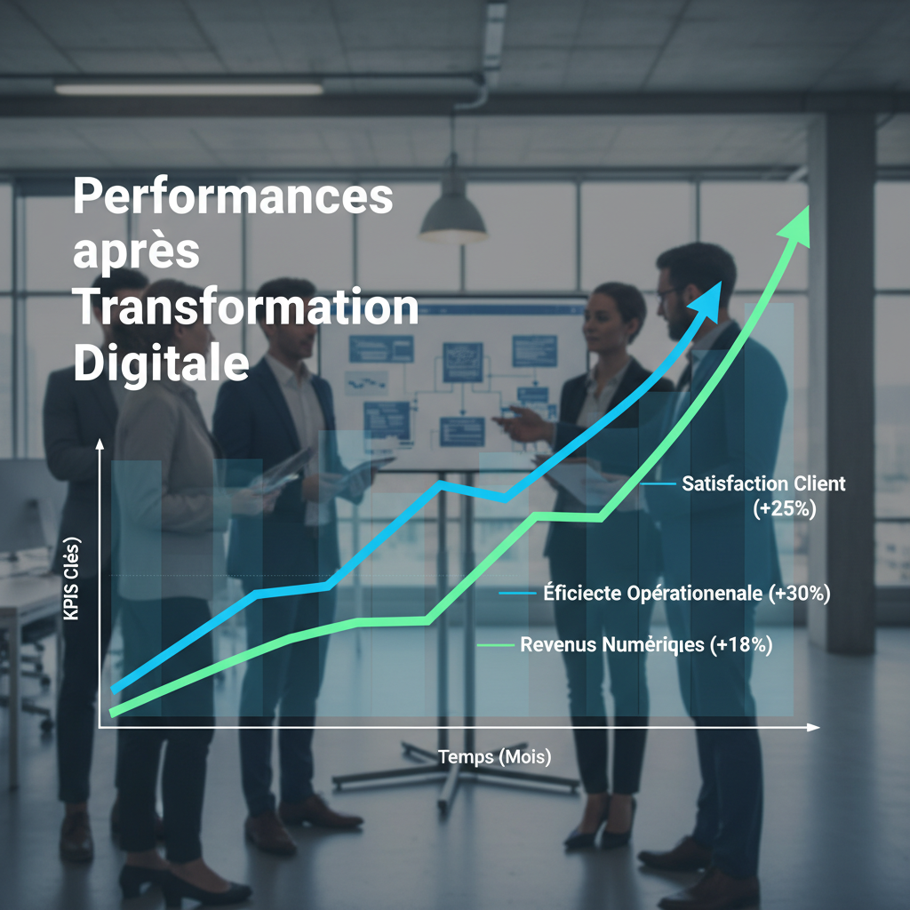 bénéfices mesurables d'un consultant transformation digitale