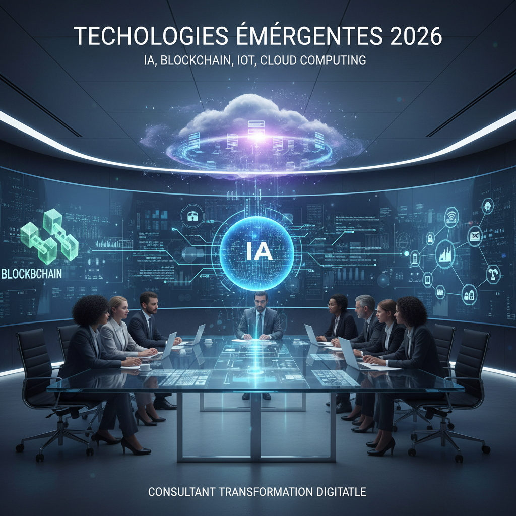 technologies de pointe pour consultant transformation digitale en 2026