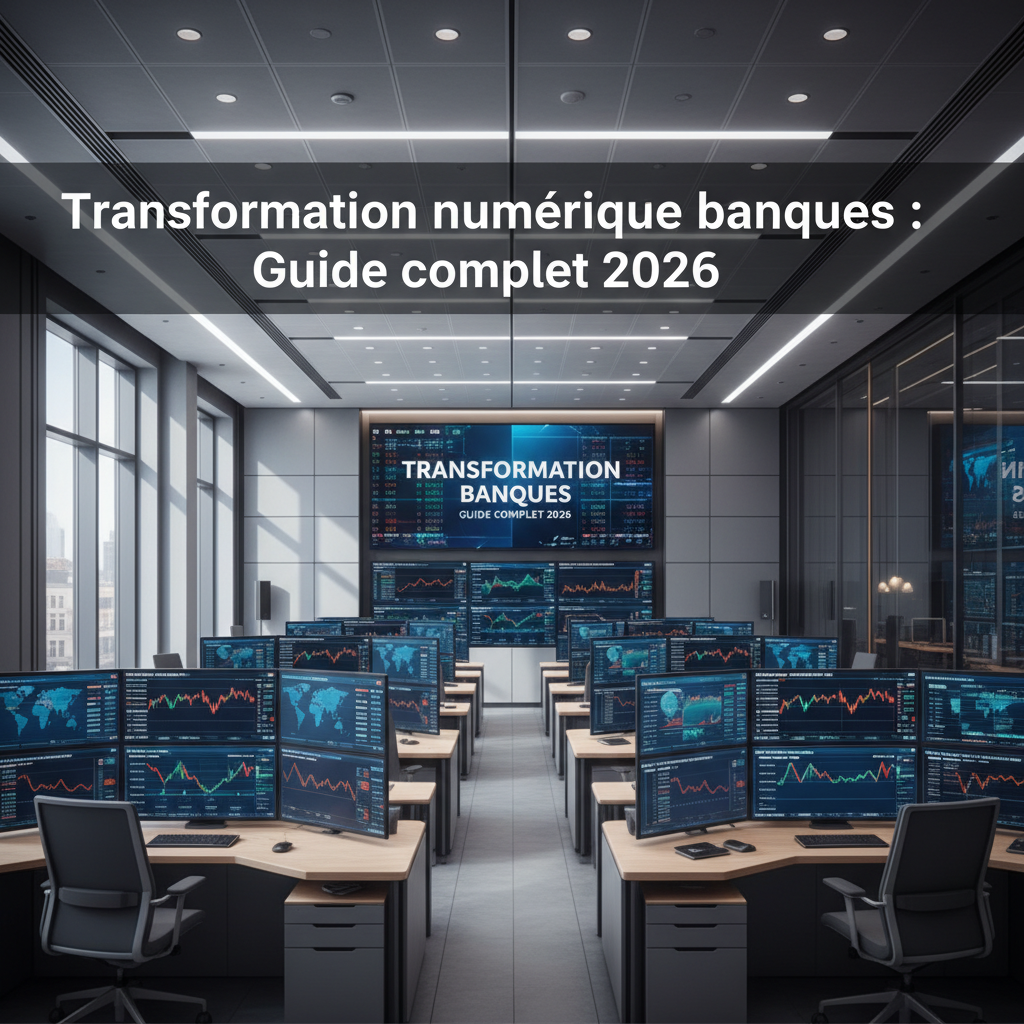 Transformation numérique banques - environnement technologique moderne