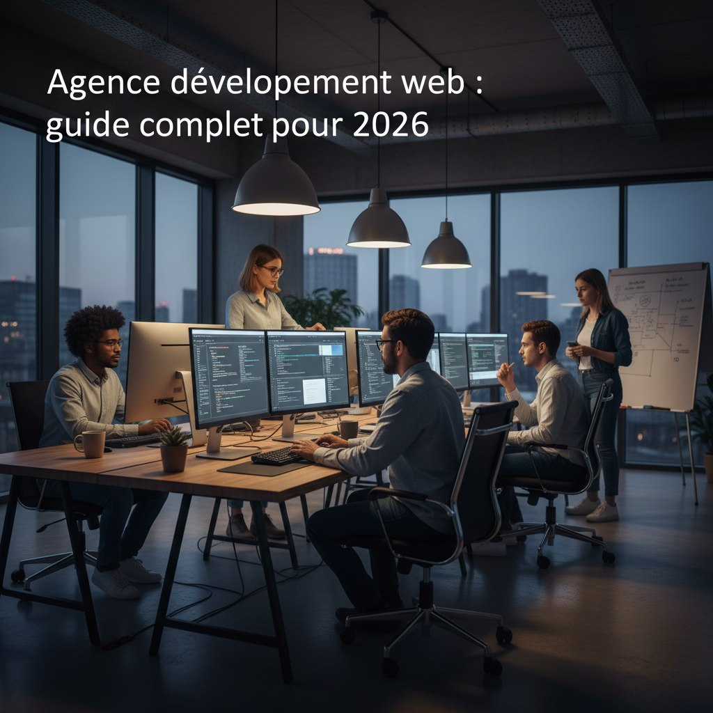 agence développement web équipe experts travail