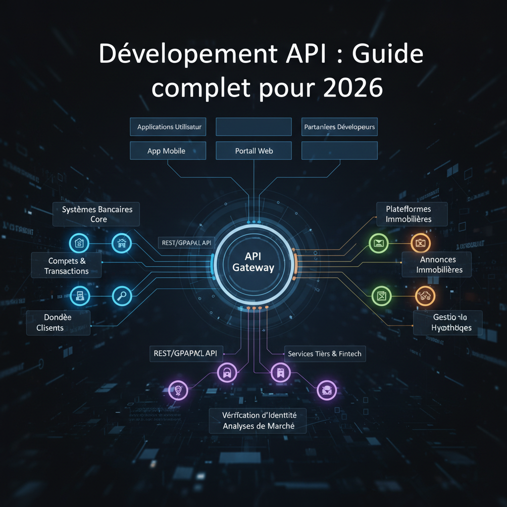 Architecture de développement API pour secteur financier et immobilier