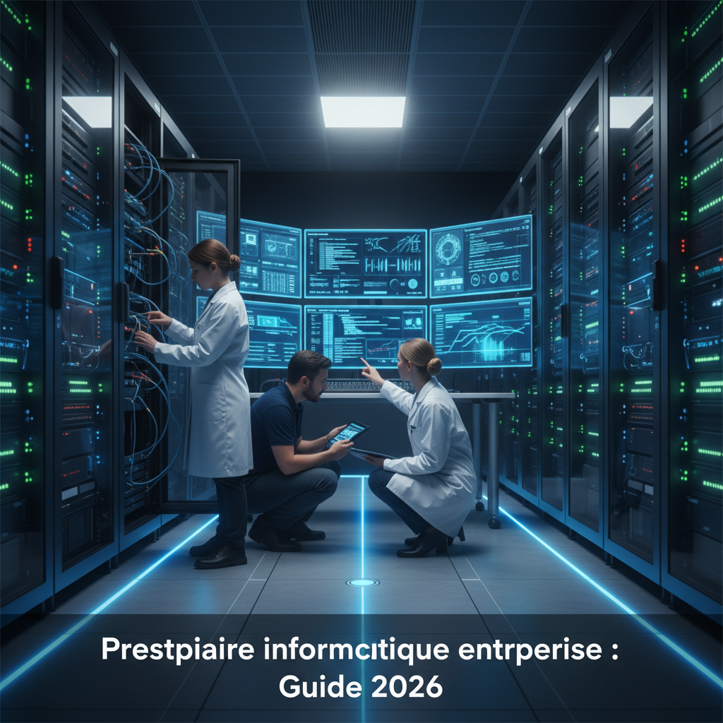 prestataire informatique entreprise équipe technique professionnelle