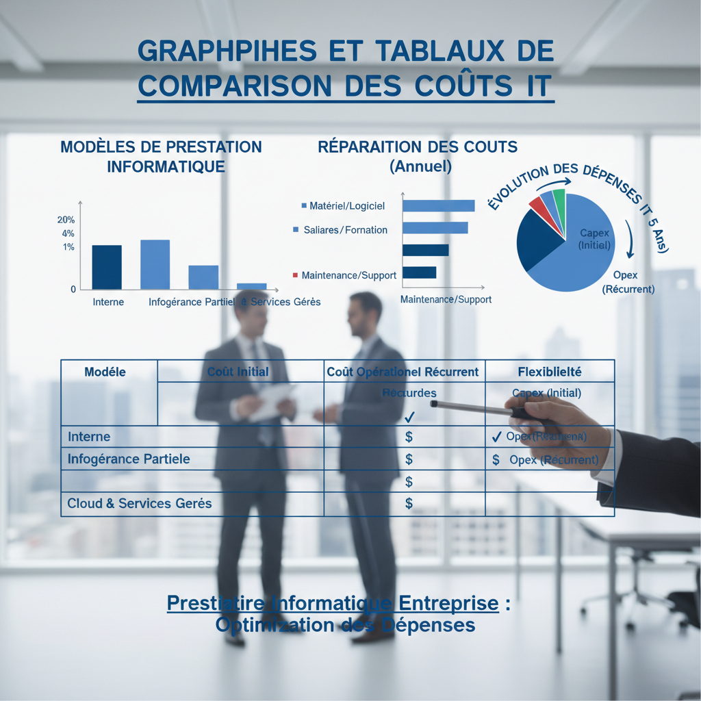 analyse coûts prestataire informatique entreprise modèles tarifaires