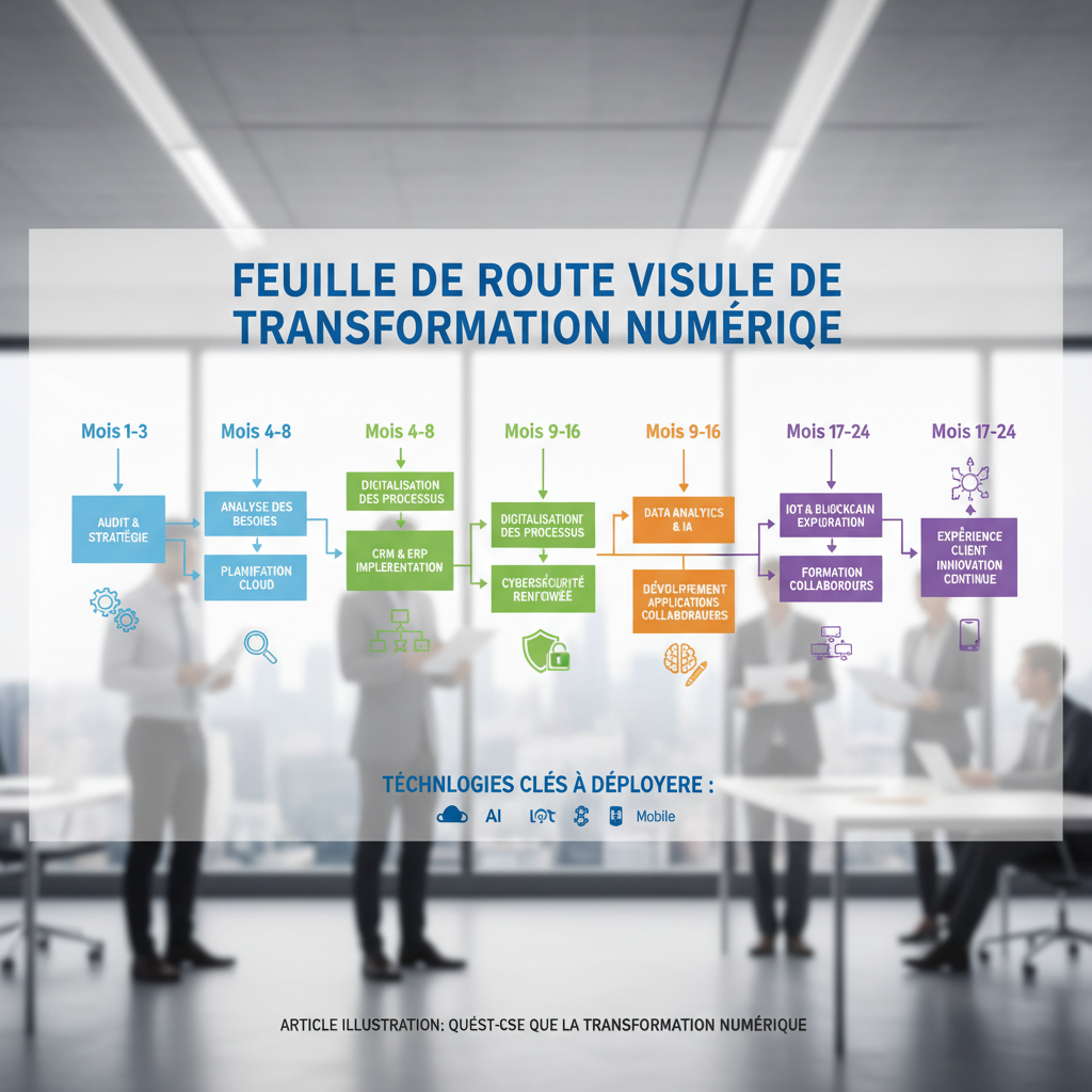 Meilleures pratiques transformation numérique - roadmap et technologies 2026