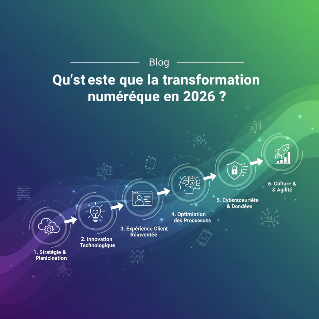 Qu'est-ce que la transformation numérique - étapes et processus de digitalisation