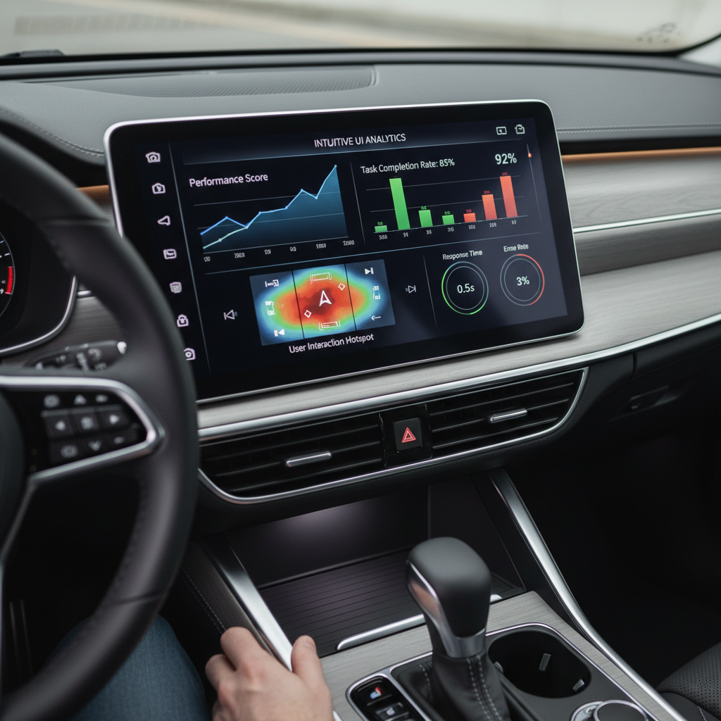 Tableau de bord d'optimisation d'interface utilisateur intuitive avec métriques et analyses