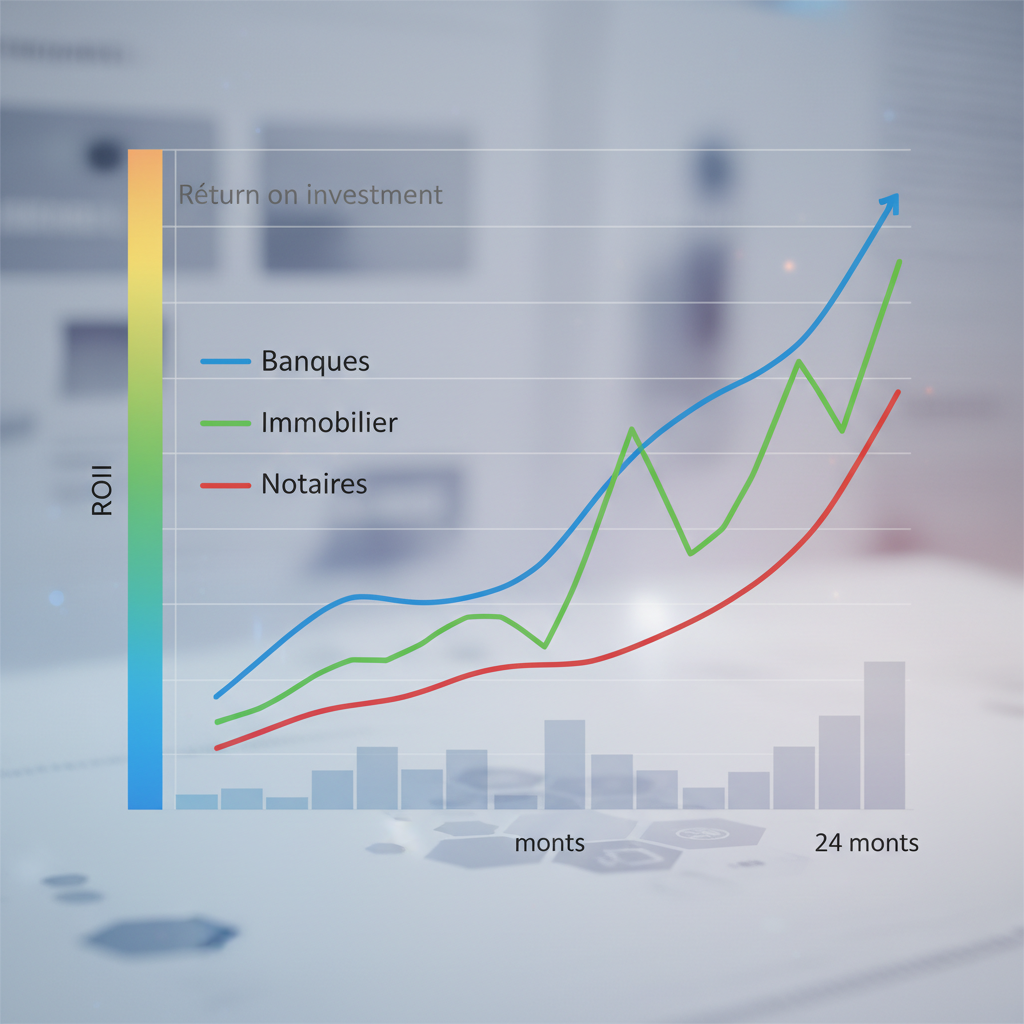 Évolution ROI transformation digitale par secteur d'activité