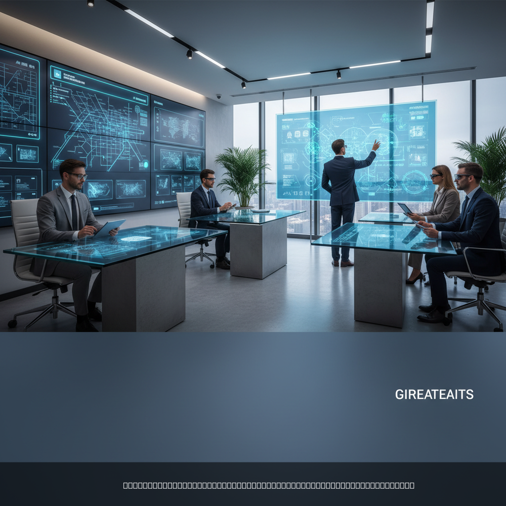 digitaliser agence immobilière avec des outils modernes et écrans digitaux