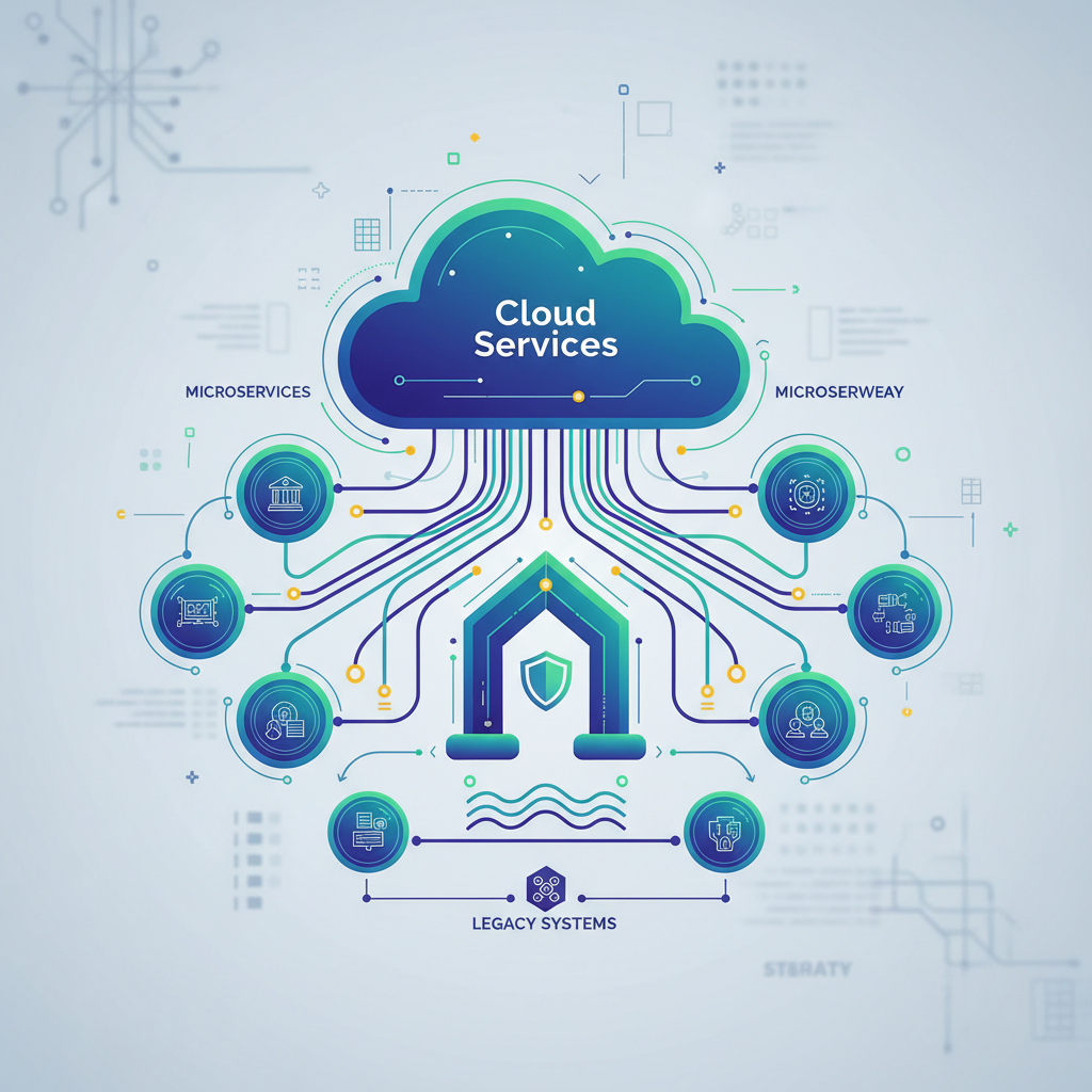 architecture modernisation systèmes bancaires cloud microservices 2026