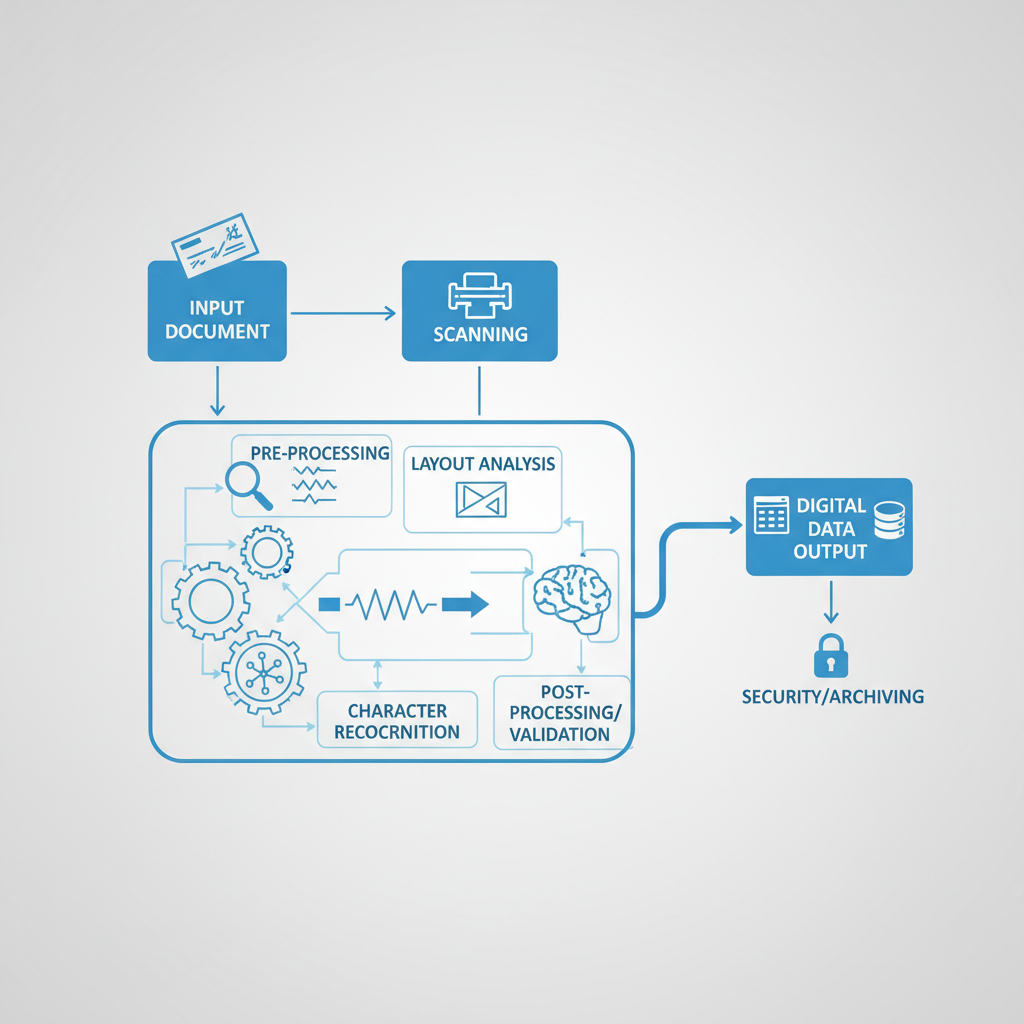 Processus technique de la technologie OCR étape par étape