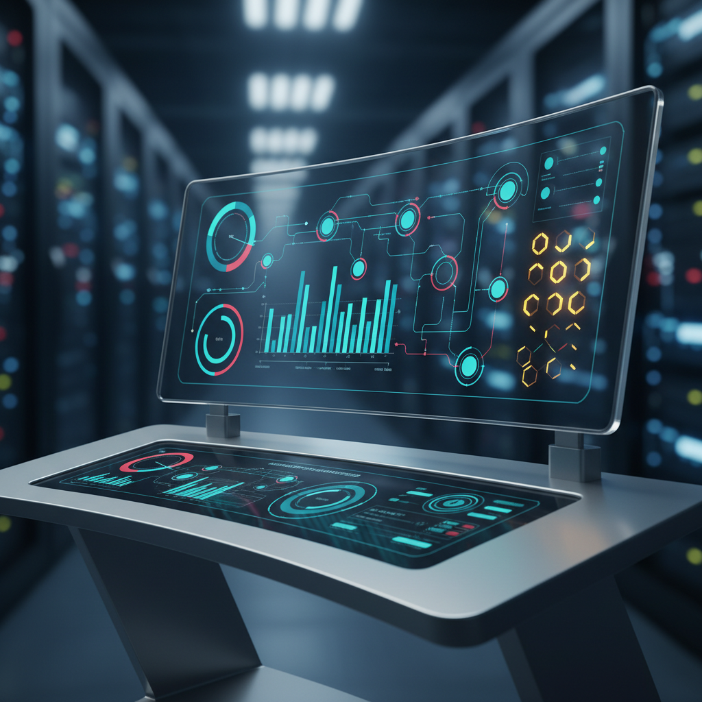 Interface de monitoring d'intégration système avec KPIs et alertes en temps réel