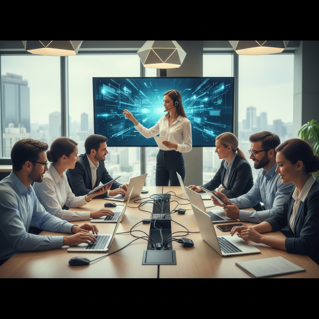 Formation équipe pour choisir solutions technologiques et accompagner le changement