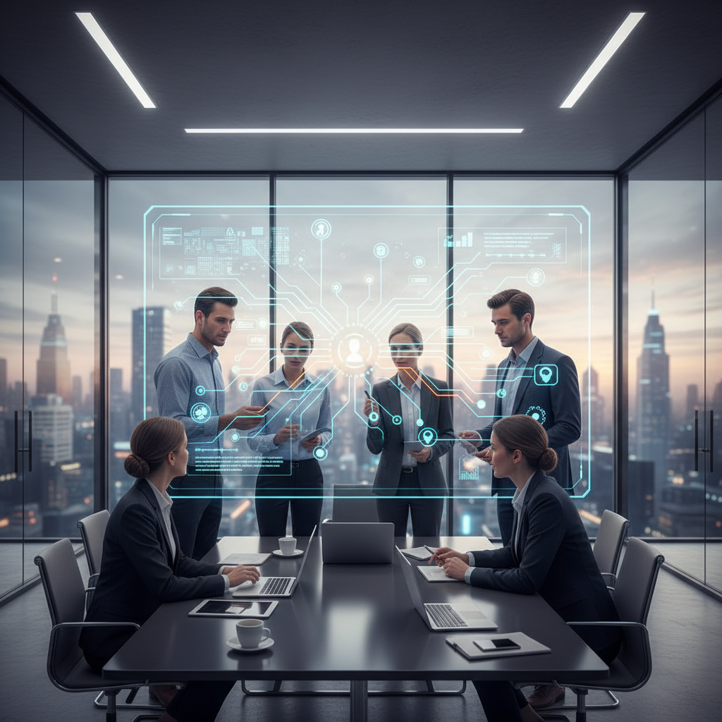 Équipe Keria.tech présentant une stratégie de gestion patrimoine numérique sur mesure