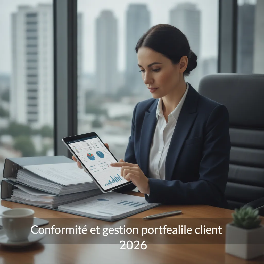 conformité réglementaire dans la gestion portefeuille client banque en 2026
