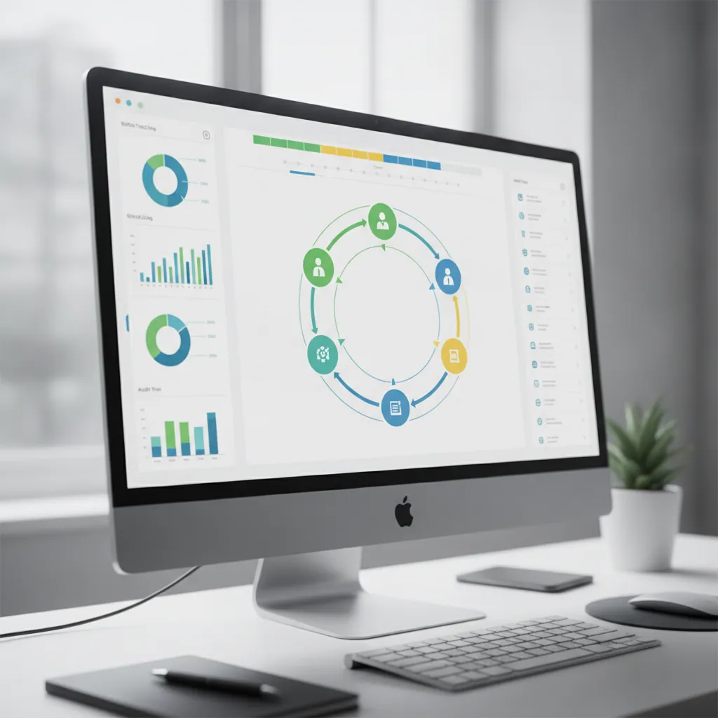 Interface de gestion de workflow de signature numérique documents avec tableau de bord et piste d'audit