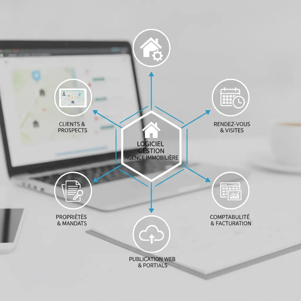 logiciel gestion agence immobilière example