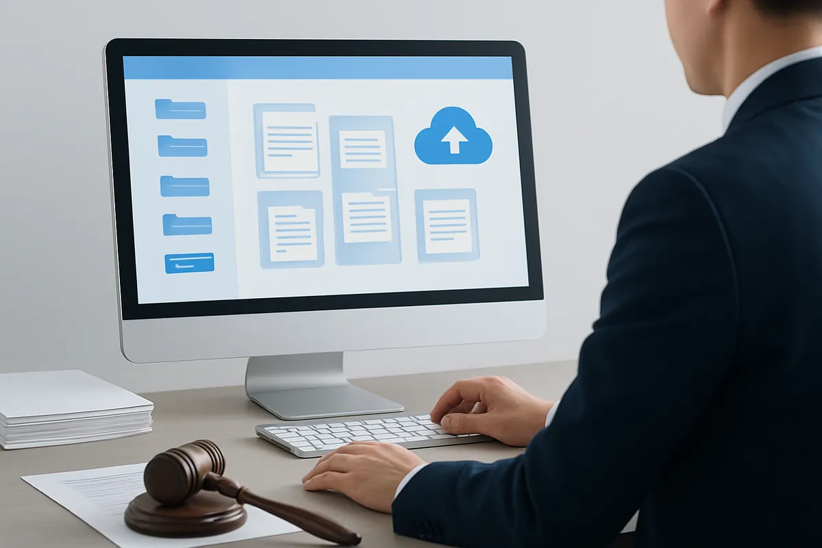 interface GED pour la gestion flux documentaires notaires