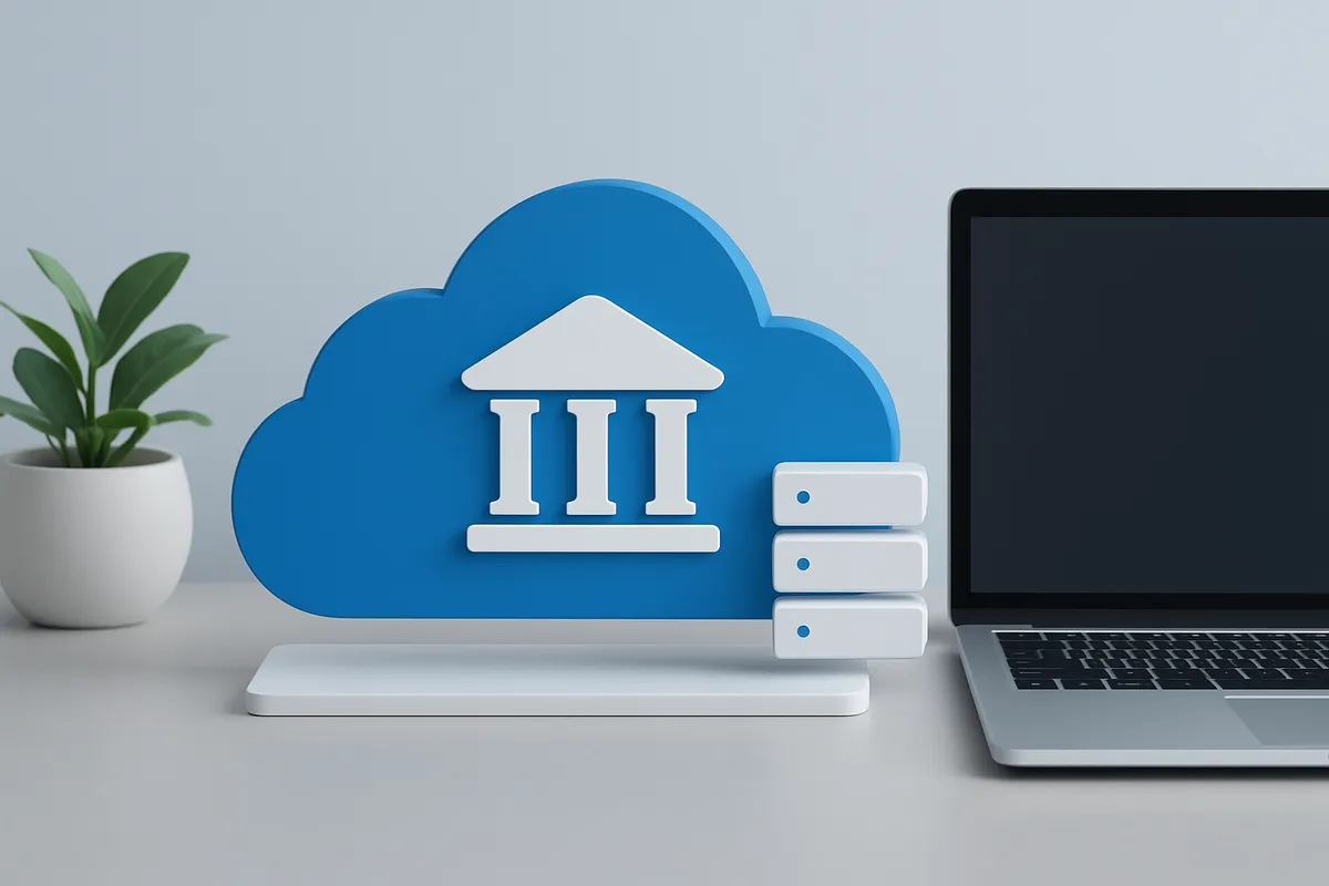 infrastructure cloud bancaire example