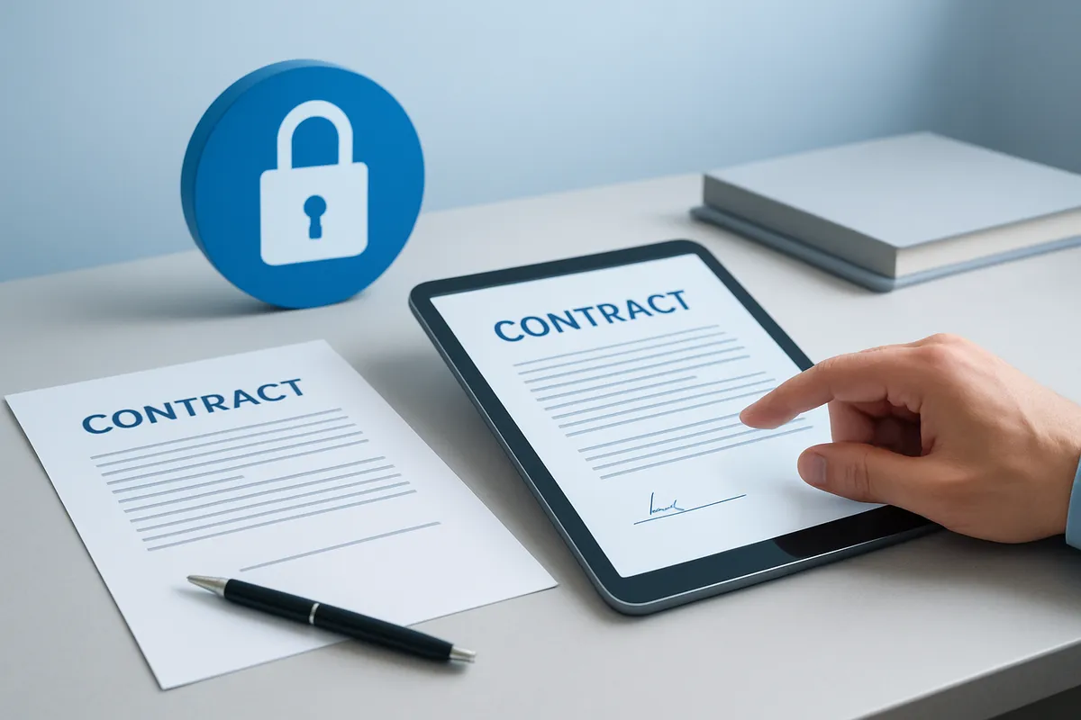 gestion contrats numériques notaires example