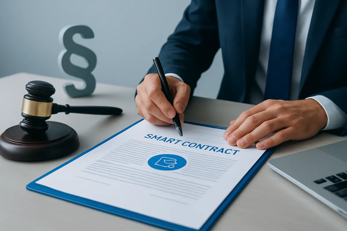 smart contract notarial example