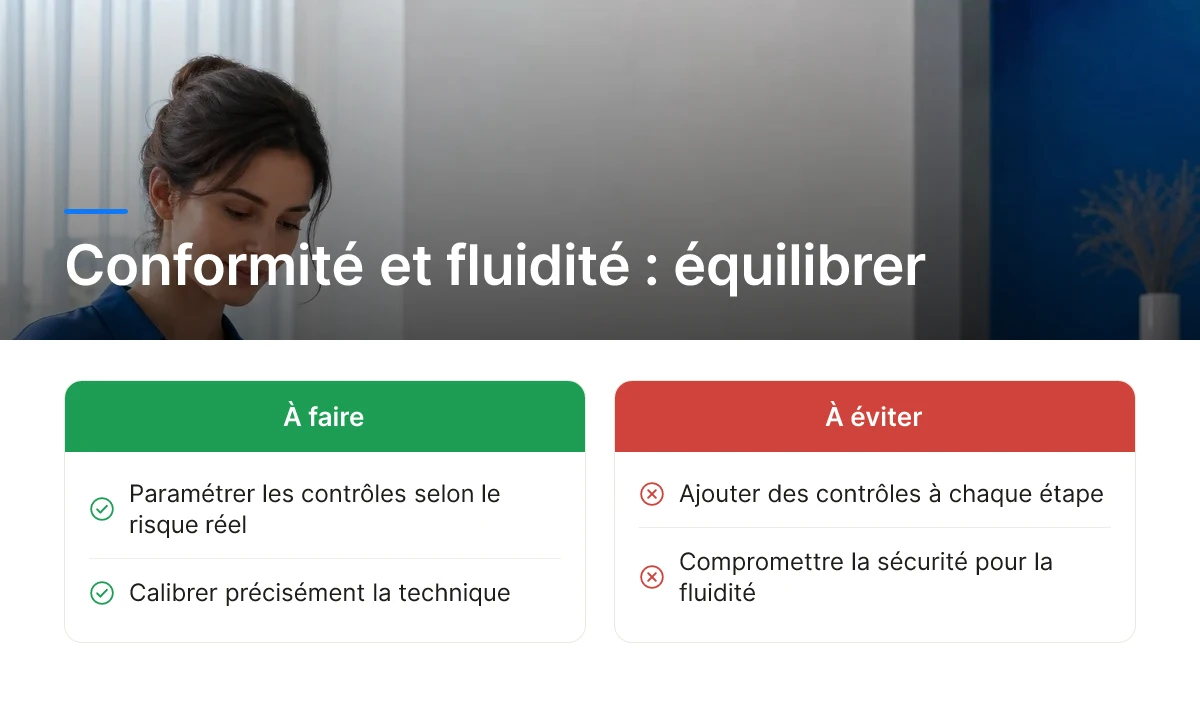 Conformité et fluidité : équilibrer