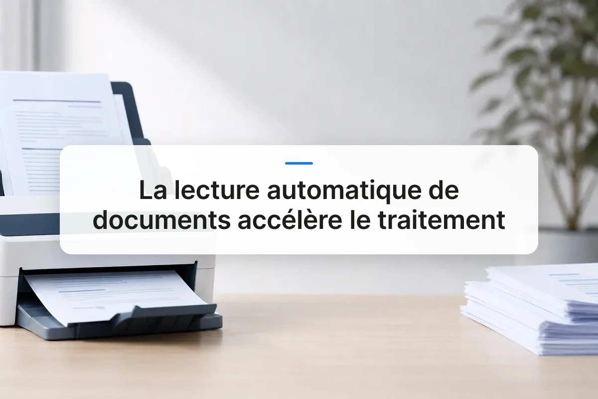 La Lecture Automatique de Documents Accélère le Traitement