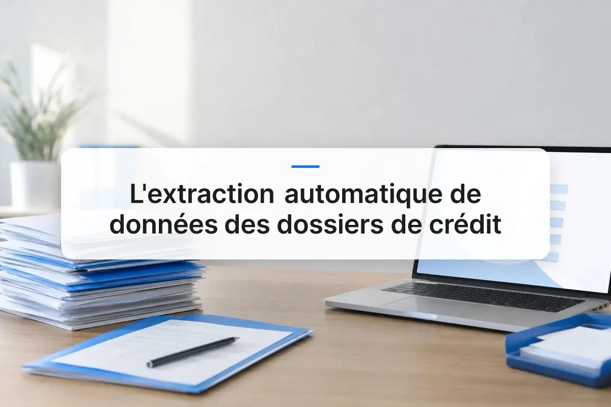 Réussir l'Extraction de Données des Dossiers de Crédit