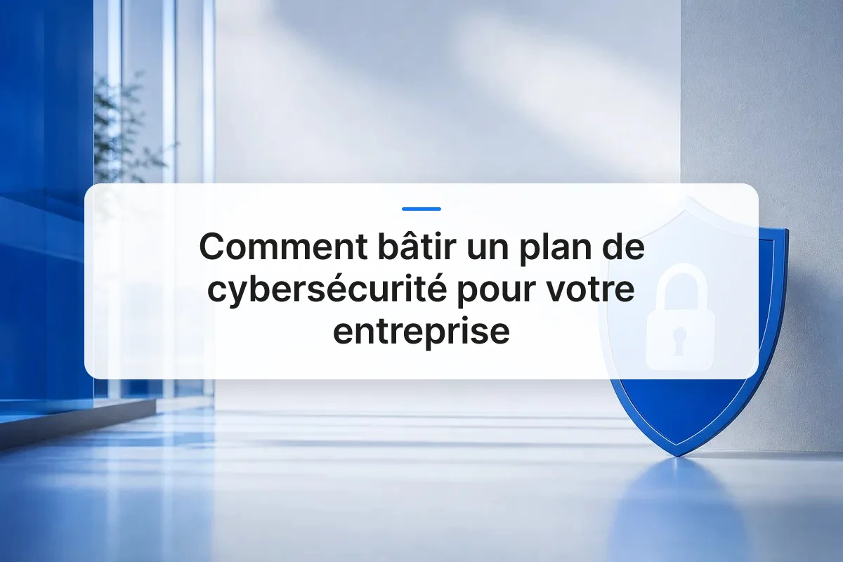 Comment bâtir un plan de cybersécurité pour votre entreprise