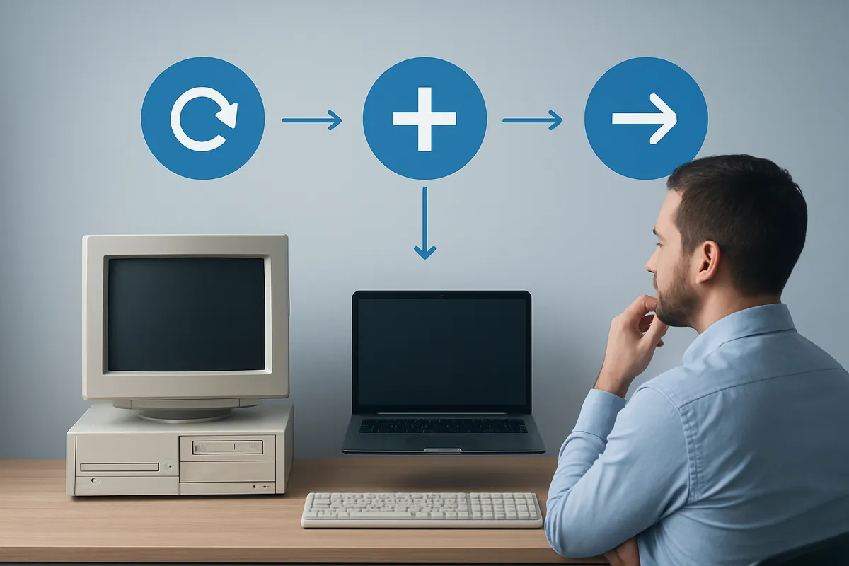 comment moderniser système informatique example