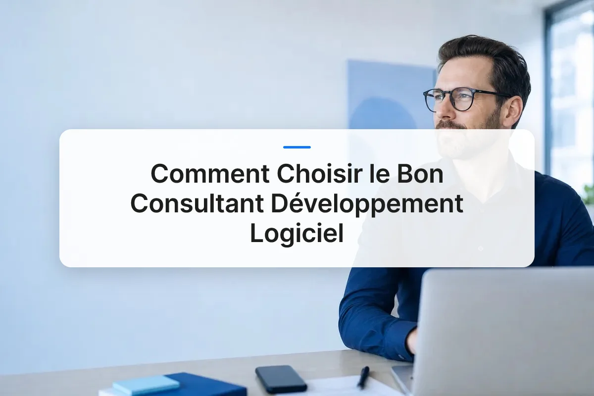 Comment Choisir le Bon Consultant Développement Logiciel