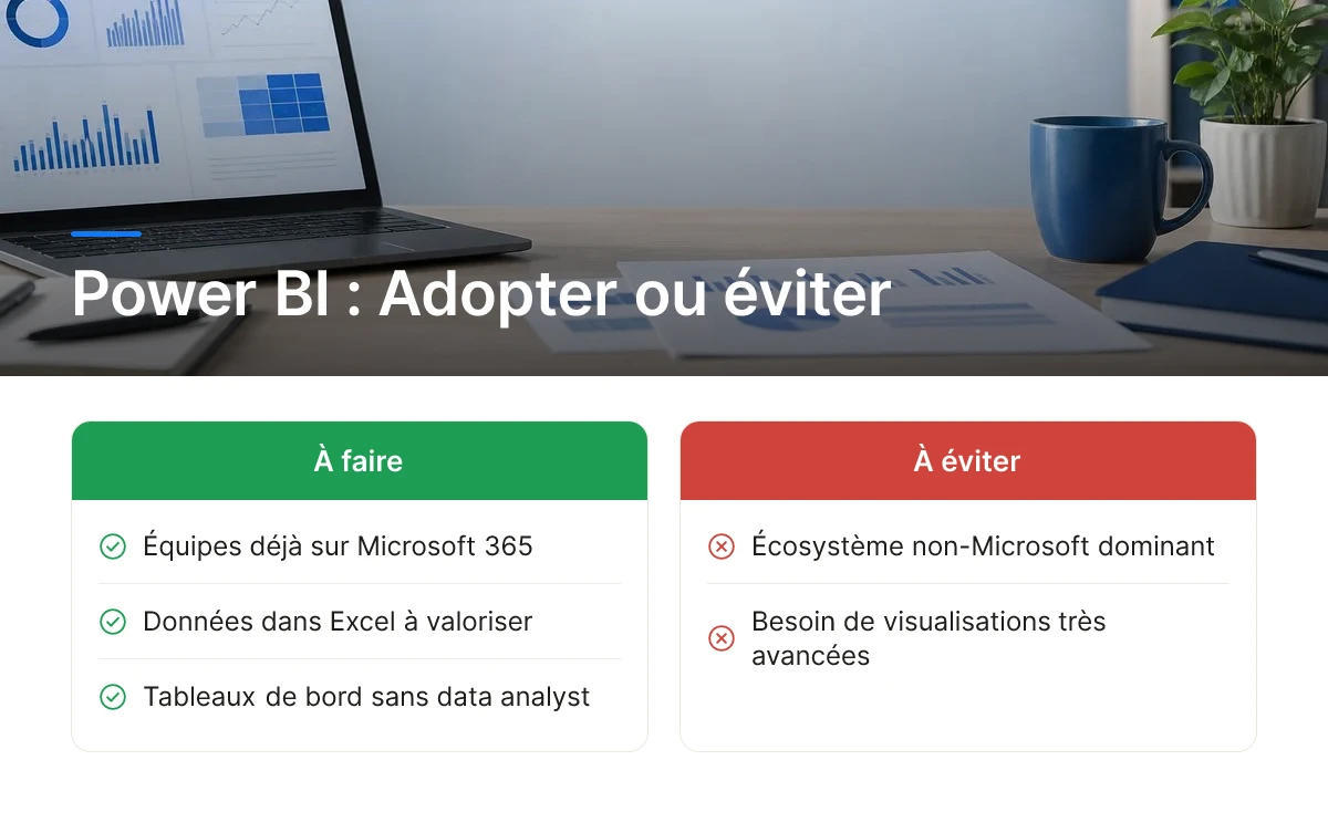 Power BI : Adopter ou éviter