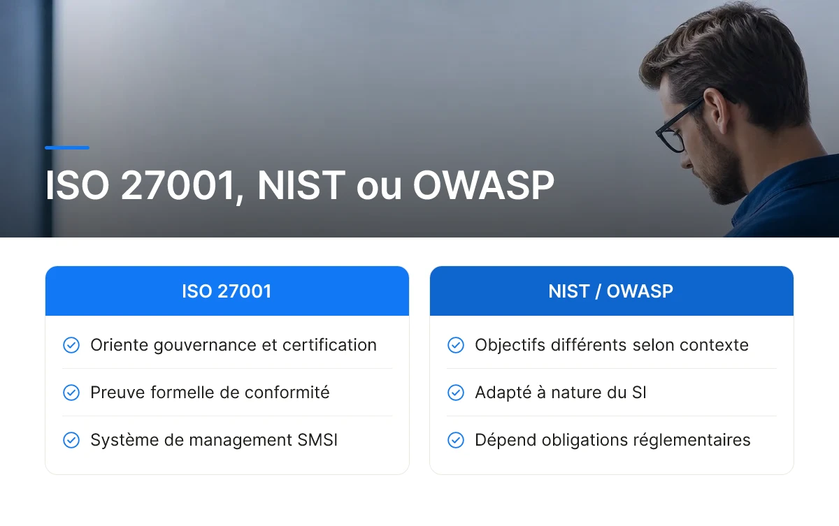 ISO 27001, NIST ou OWASP