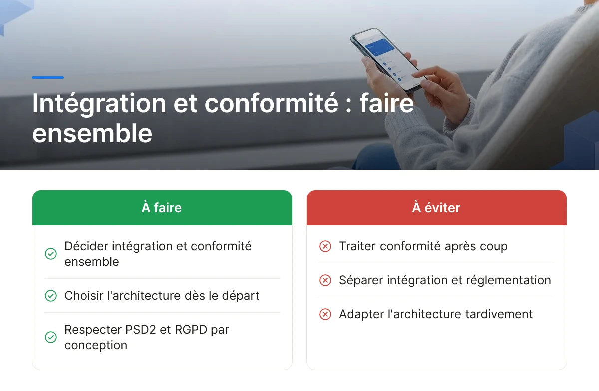 Intégration et conformité : faire ensemble
