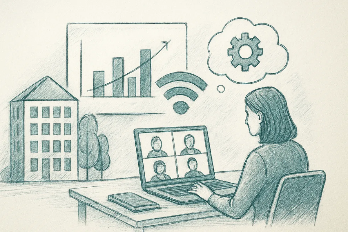 hybrid workplace infrastructure example